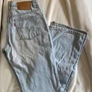 Vintage light denim Levi’s 517
